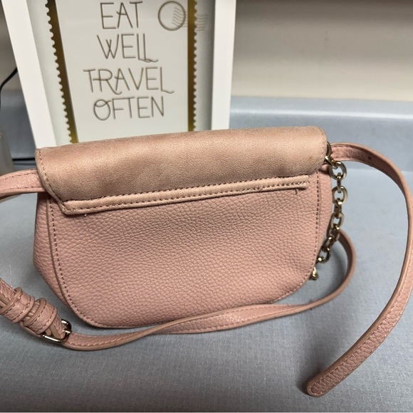 Elegant Pink nide suede Bag Zara - Picture 5 of 8